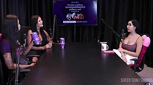 Watch Renatinha Melo cast with Tifany Rocha and Didy Reis part 4 on Sheer Red!