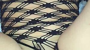 Latina enjoys anal sex with friend while smoking and giving oral