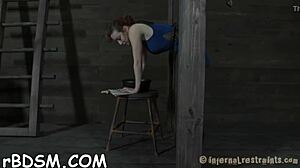 Depraved Top Of Babes Vagina Gets Bound And Tied Up