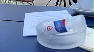 Risky Public Flashing and Doggystyle Sex with 18yo Brunette Model!