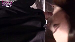 Punishing stepdaughter with creampie and dirty talk