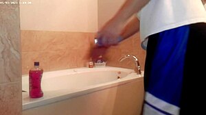 Generally Tiding Up The Bathroom Housechore Work