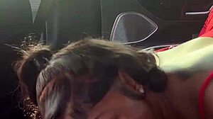 Sloppy dick sucking by the lake in gay bareback scene