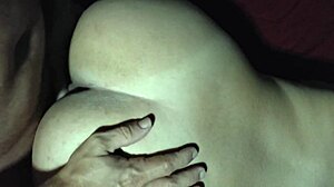 Real Amateur Homemade Karina Gets Fucked Doggystyle by Lucas with Panties On