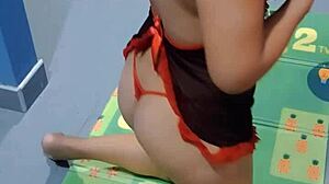 My stepsister loves getting penetrated hard with clothes ripped and tits slapped.