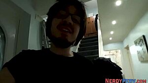 Newbie Gets Eaten Out By Leeds Nerd!