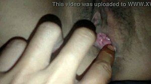 Pretty girl gets her tight pussy creampied until wet