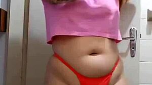 Exhibitionist Flashes Her Big Pussy Online For Viewers