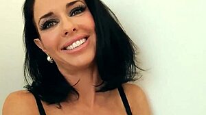 I suck a bunch of dicks as a busty milf in this blowbang