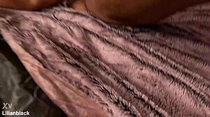 I fingered my wet and naughty hairy pussy for the first time.