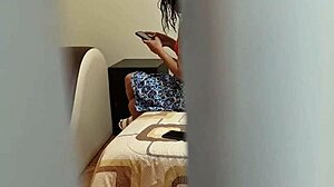 espiando compañera mexicana de la universidad en viaje de promoción