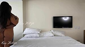 Brunette Slut Sucks Big Black Cock To Orgasm