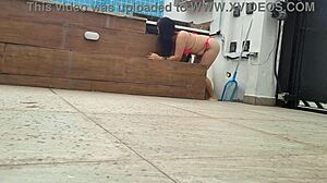 Brazilian Housewife Cheats with Pool Boy in Raw Doggystyle and Deepthroat Action.