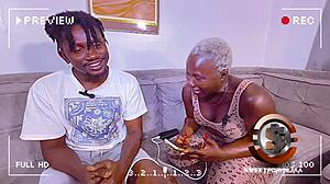 presenter FUCKED big ass naija pornstar in cowgirl