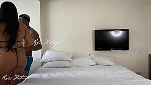 Brunette Slut Sucks Big Black Cock To Orgasm