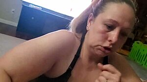 I can't stop with dirty talk while sucking his cock hard