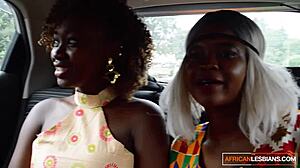 Hell Yeah! Real Amateur Ebony Lesbians Eat Pussy and Finger Until Squirting