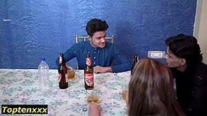 Pretty Asian Indian Wife Swaps for Assfucking with Big Cock