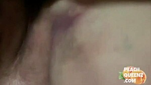 Intriguing Peach Queenz BBW Threesome Features Black Jesus's Monster Cock in Bareback Orgasm