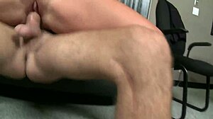 Melanie Monroe rides a monster cock for a facial cumshot.