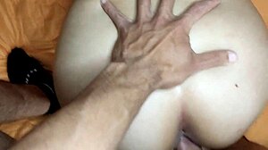 Finally I fucked my cheating coworker and she showed me her big ass.