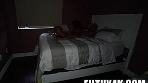 Milu Blaze Feels Passionate French Kiss On Cock With Tyler Steel