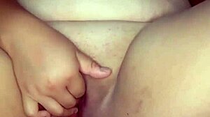 Latina BBW With Shaved Pussy Orgasms Hard, Her Fat Ass And Tits On Display