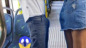 Young Japanese Student Groped and Fucked on Public Bus