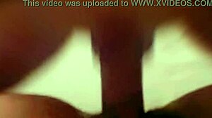 Wife of Cuckold Shows Huge Tits and Hairy Wet Pussy