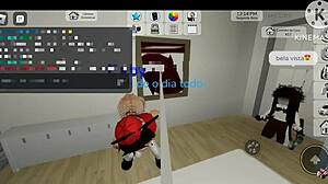 Uma orgia aleatoria no roblox brookhaven -roblox with crossdressing group oral