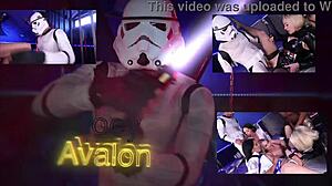 star whores awaken with huge toys and blowjobs in 4some missionary