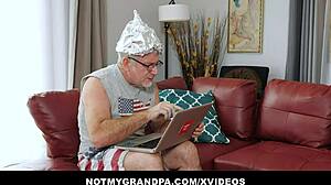 Big Tits Teen Wife Jackie Hoff's Pussy Fucked By Grumpy Old Man