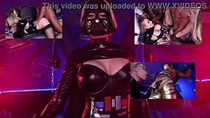 Star Whores: Epic Orgy with Big Cock Cosplay