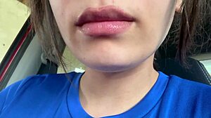 Latina babe spits in mouth with awesome kinky flair