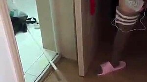 Girl Shows Pussy In Group Sex