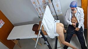 o barato saiu caro novinha foi ao ginecologista e doutor fudeu sua bucetinha