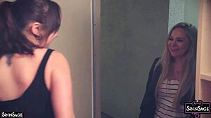 lesbian stars sinn sage and aiden starr dive deep into wet pleasure