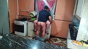 i love banging my wife everywhere, even kitchen