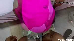 Latina Pornstar Orgasms on Big Cock