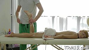 Playgirl gives tenacious fun sucking tight cock in hardcore sex tape session