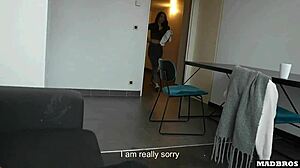 Friend caught us in double penetration with girl