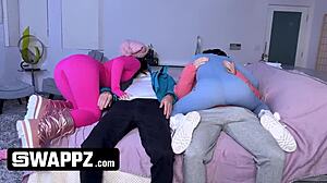 Survive Snow Storm by Swapping Stepsisters and Pounding Hard!