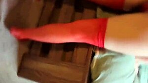 lovely milf housewife gobbles stranger's cock for creampie