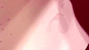 Masturbation leads to intense orgasm with pussy and tits focus.