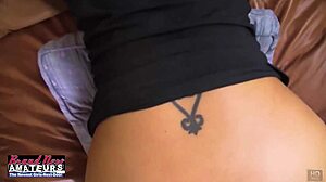 the shy brunette zenne discovered she loves the taste of ass in anal fucking