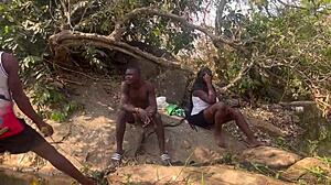 Did we almost get caught fucking by the riverside?