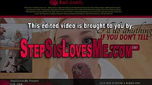 wow, busty stepsis teen gets pussy cum filled!