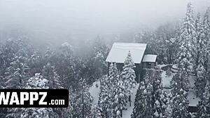 Survive Snow Storm by Swapping Stepsisters and Pounding Hard!