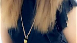 lil fun at work with wet pussy masturbation teasing big clit and ass