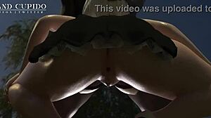 2B sucks big black cock